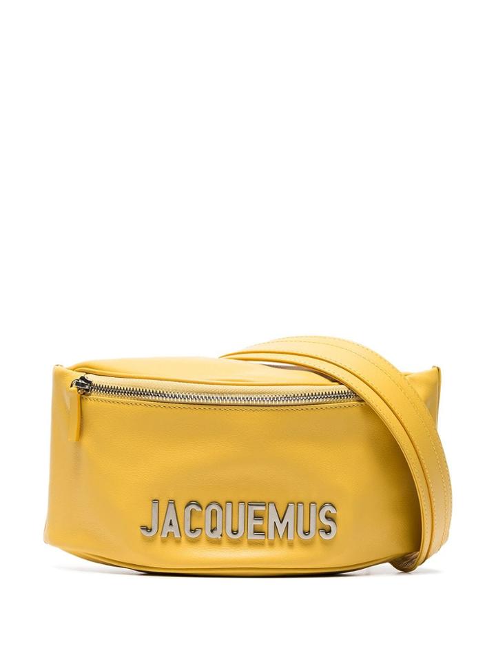 Jacquemus Yellow La Banane Leather Cross-body Bag