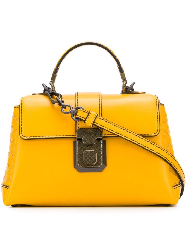Bottega Veneta Mini Piazza Bag - Yellow