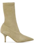 Yeezy Beige 70 Suede Ankle Boots - Nude & Neutrals