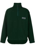 Napapijri Zipped Collar Sweater - Green