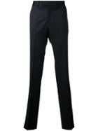 Cerruti 1881 Tailored Trousers, Men's, Size: 54, Black, Lambs Wool