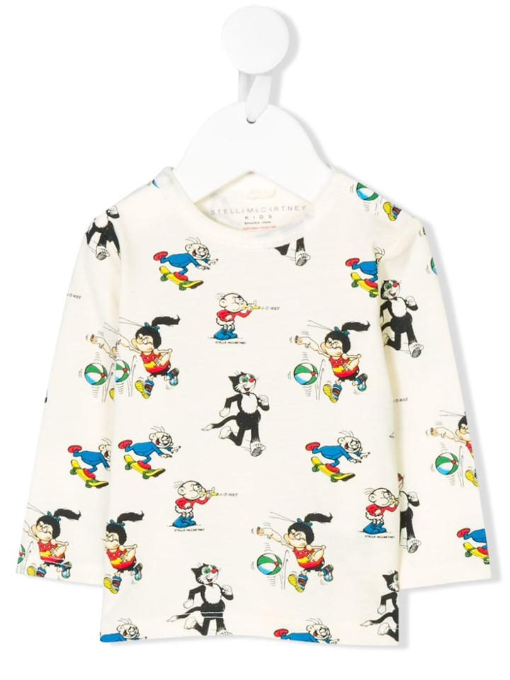 Stella Mccartney Kids Dandy Print Sweatshirt - White
