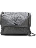Saint Laurent Large Niki Bag - Grey
