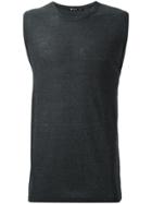 T By Alexander Wang Sleeveless T-shirt - Grey