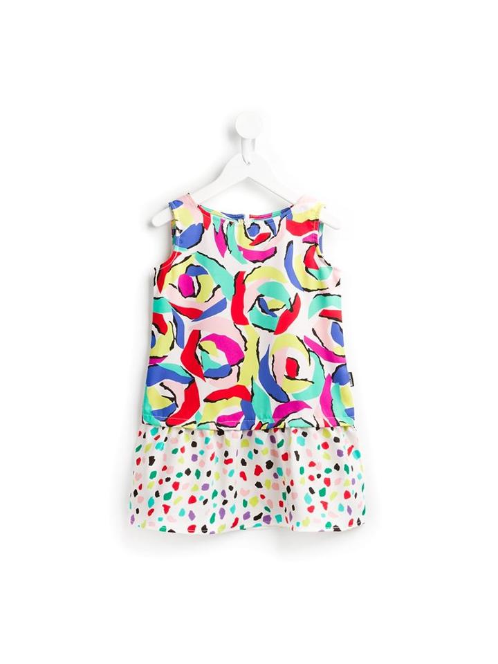Moschino Kids Graphic Rose (pink) Print Dress, Girl's, Size: 10 Yrs
