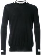 Givenchy Block Trim Knitted Jumper - Black