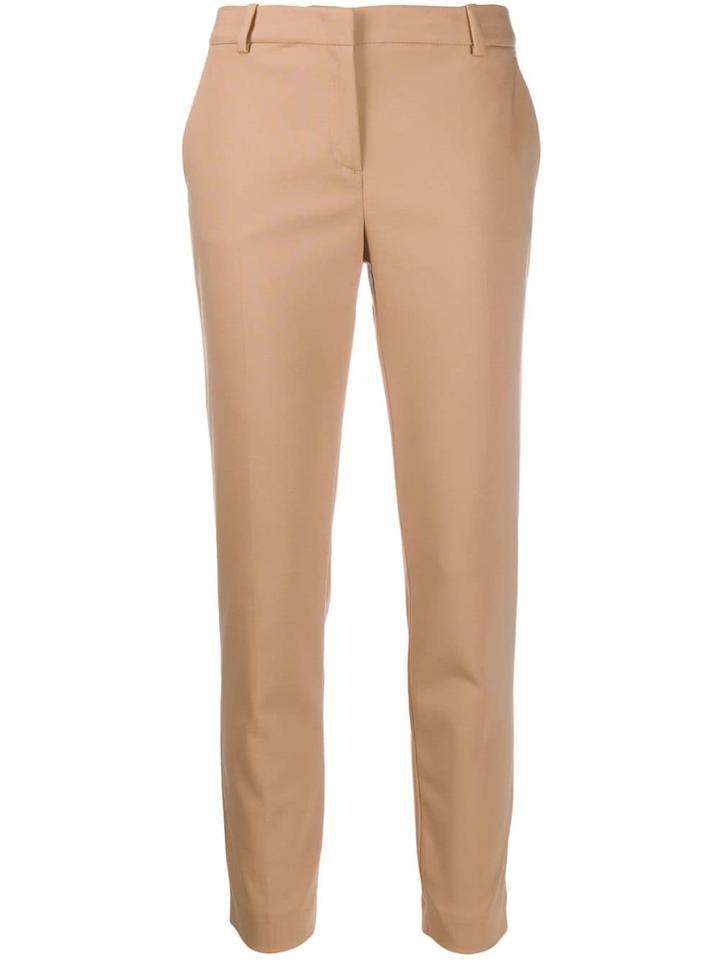 Liu Jo Cropped Tailored Trousers - Neutrals