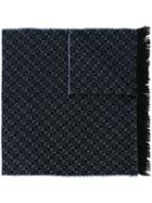 Canali Frayed Woven Scarf