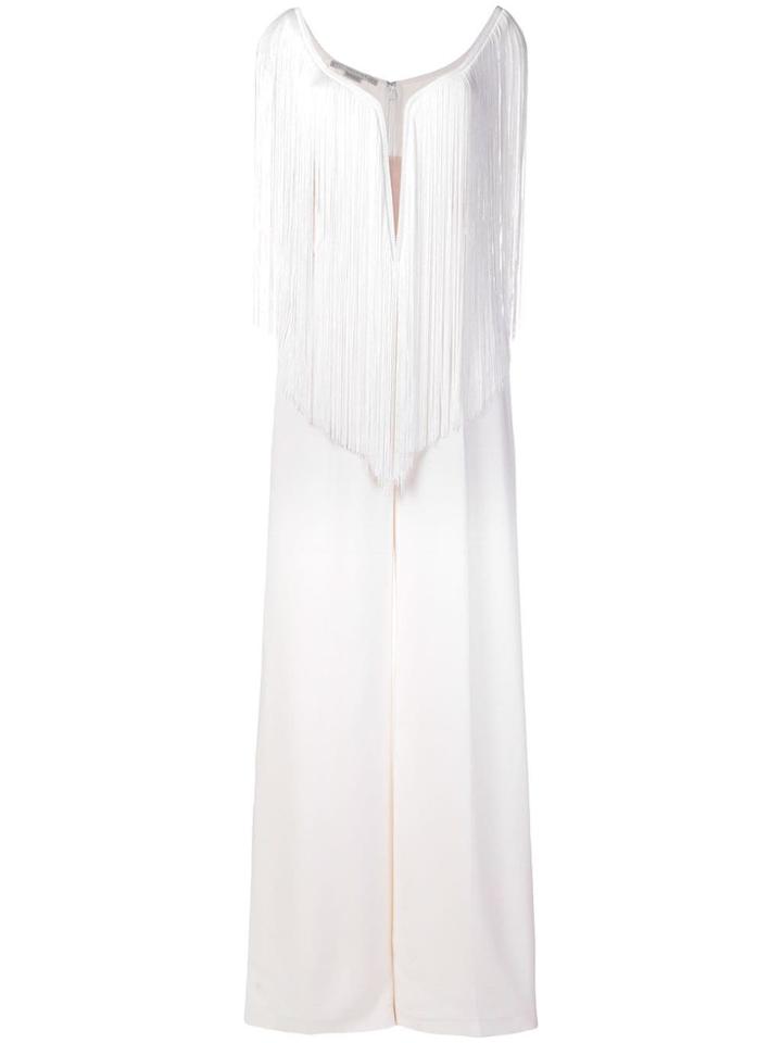 Stella Mccartney Danika Fringed Jumpsuit - White