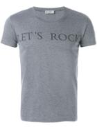 Christian Dior Vintage Let's Rock Print T-shirt
