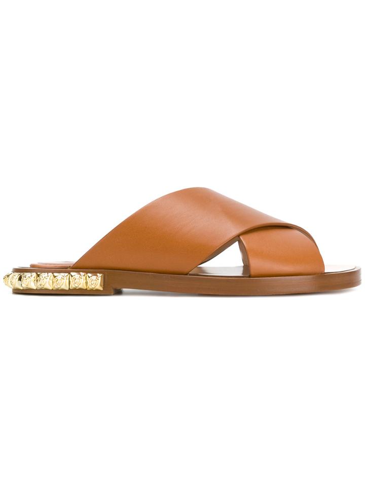 Stuart Weitzman Rock Rose Sandals - Brown