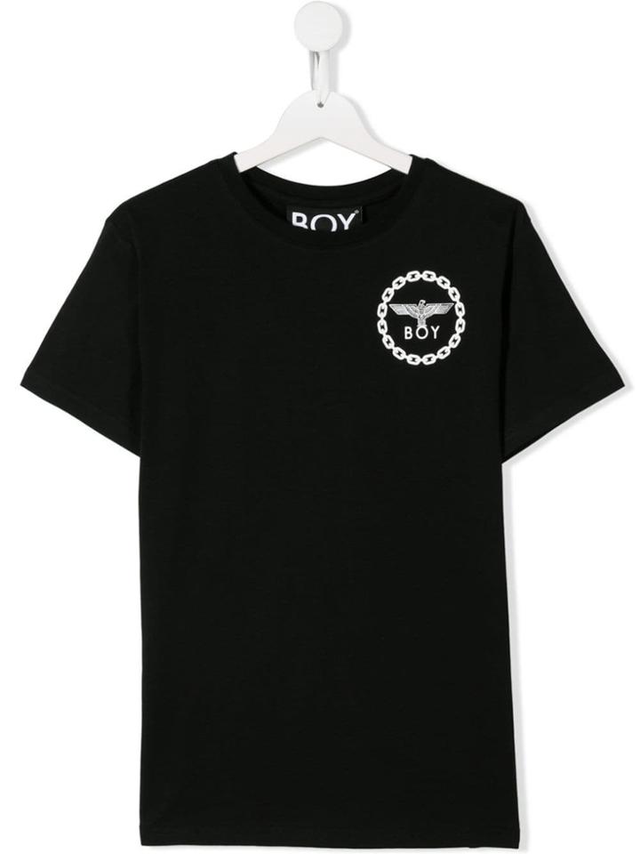 Boy London Kids Teen Eagle Back Print T-shirt - White