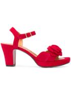 Chie Mihara Bow Open-toe Sandals - Red