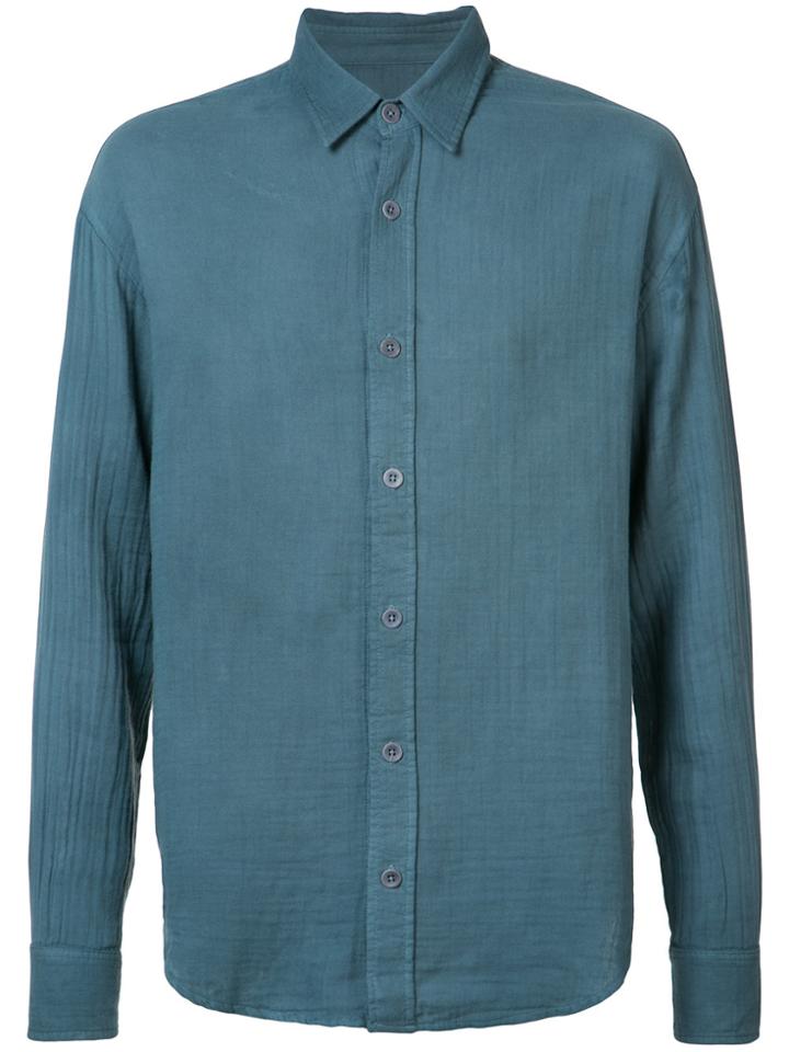 The Elder Statesman Classic Shirt - Blue