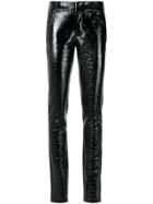 Tufi Duek Textured Skinny Trousers - Black