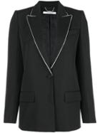 Givenchy Metal Trimmed Collar Blazer - Black