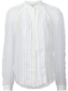 3.1 Phillip Lim Frayed Trim Shirt - White