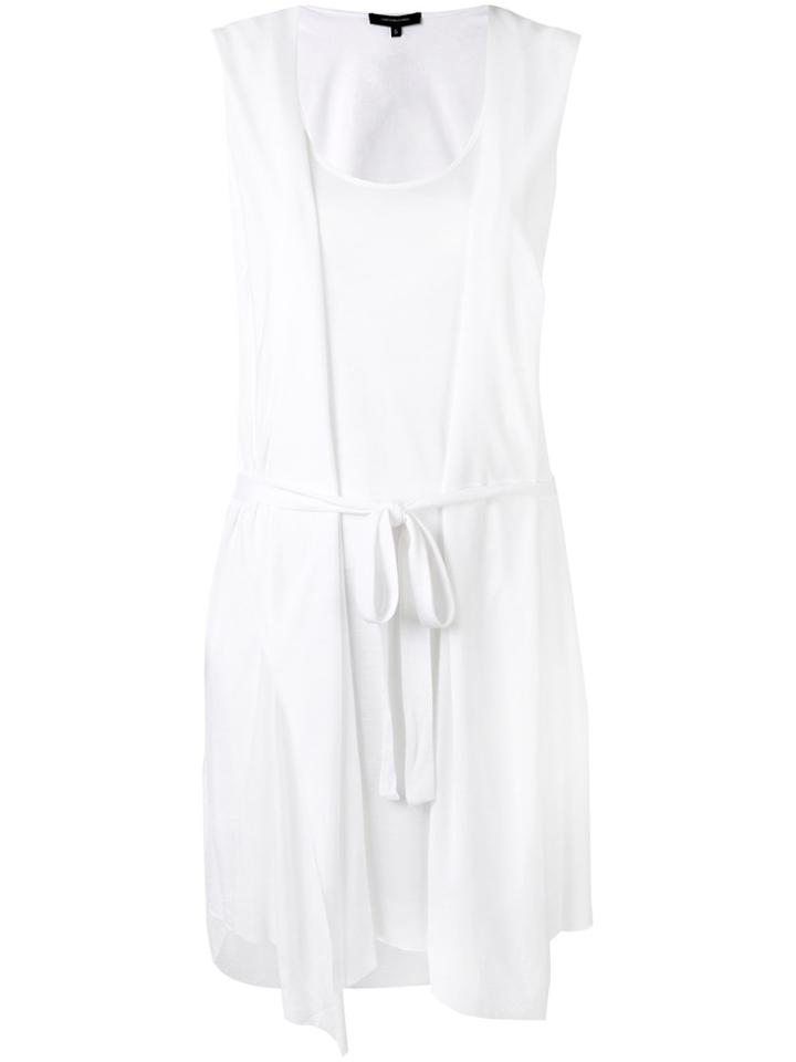 Unconditional Draped Tank Top - White