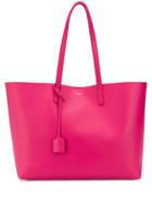 Saint Laurent Logo Tote Bag - Pink