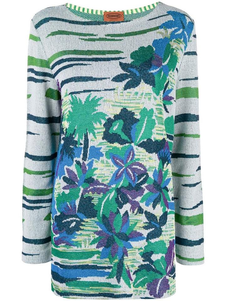 Missoni Pre-owned Longsleeved Knitted Blouse - Green