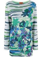 Missoni Pre-owned Longsleeved Knitted Blouse - Green