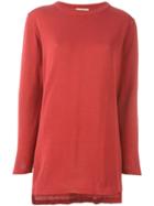 Romeo Gigli Vintage Crew Neck Jumper - Red