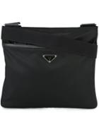 Prada Nylon Messenger Bag - Black