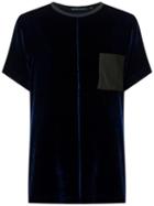 Reinaldo Lourenço - Plush Top - Women - Viscose - 36, Blue, Viscose