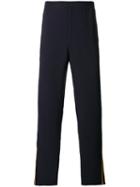 Alexander Mcqueen - Straight-leg Trousers - Men - Polyamide/polyester/acetate/viscose - 50, Blue, Polyamide/polyester/acetate/viscose