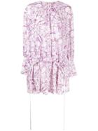 Tibi Isa Short Dress - White
