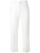 Calvin Klein Collection - Lagan Tailored Trousers - Women - Linen/flax - 40, White, Linen/flax