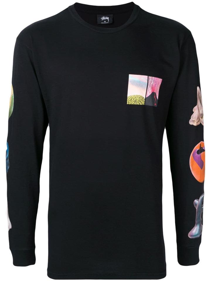 Stussy Primordial World Top - Black