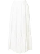 Polo Ralph Lauren A-line Maxi Skirt - White