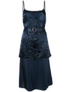 Sies Marjan Layered Midi Dress - Blue