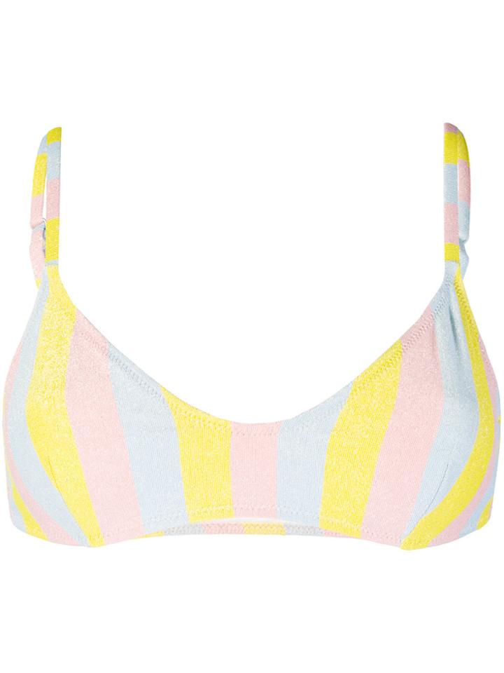 Solid & Striped Striped Bikini Top - Multicolour