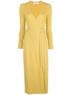 Diane Von Furstenberg Astrid Wrap Dress - Yellow