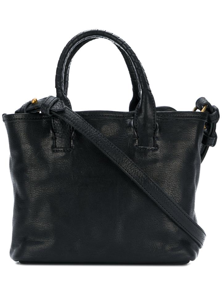 Cornelian Taurus By Daisuke Iwanaga Baby Cut Off Tote - Black
