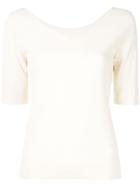 Des Prés V-neck T-shirt - White