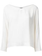 Roberto Collina Double V-neck Blouse