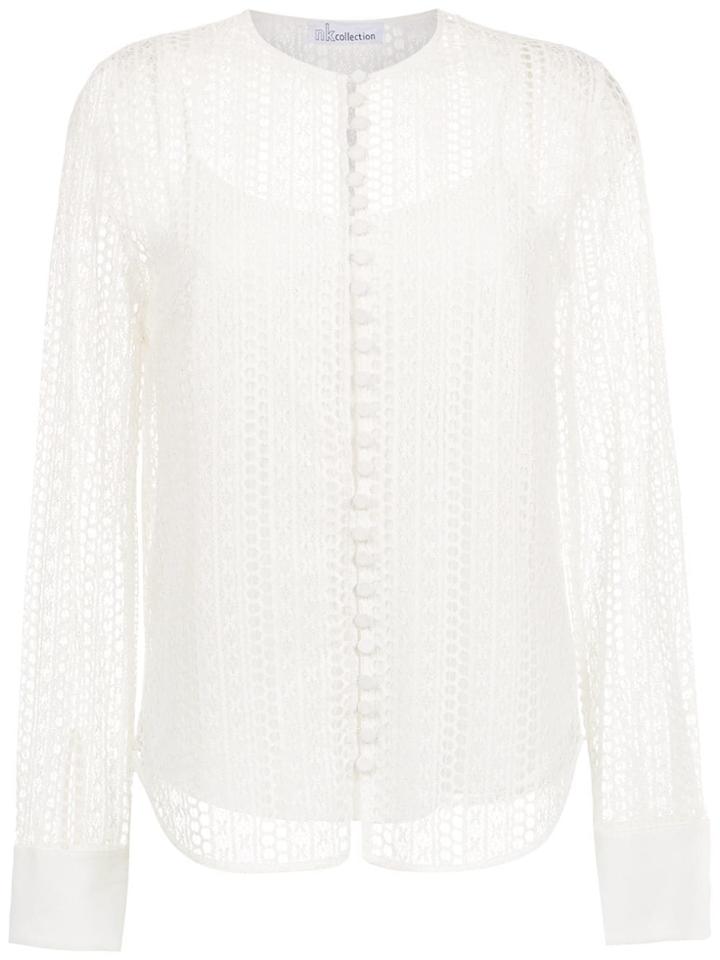 Nk Layered Blouse - White