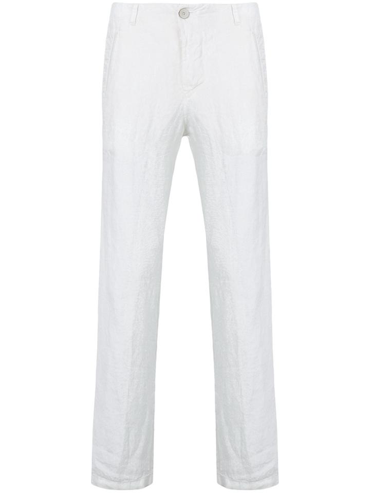 Transit Straight Leg Trousers - White