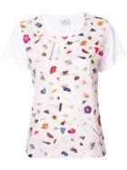 Ps By Paul Smith Scattered Conversational Printed T-shirt - White
