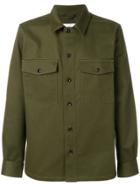 Ami Alexandre Mattiussi Buttoned Over Shirt - Green