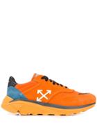 Off-white Jogger Sneakers - Orange