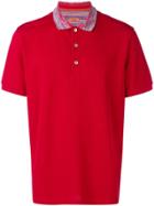 Missoni Short Sleeved Polo Shirt - Red