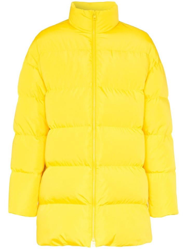 Calvin Klein Jeans Est. 1978 Zip Up Padded Coat - Yellow