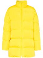 Calvin Klein Jeans Est. 1978 Zip Up Padded Coat - Yellow