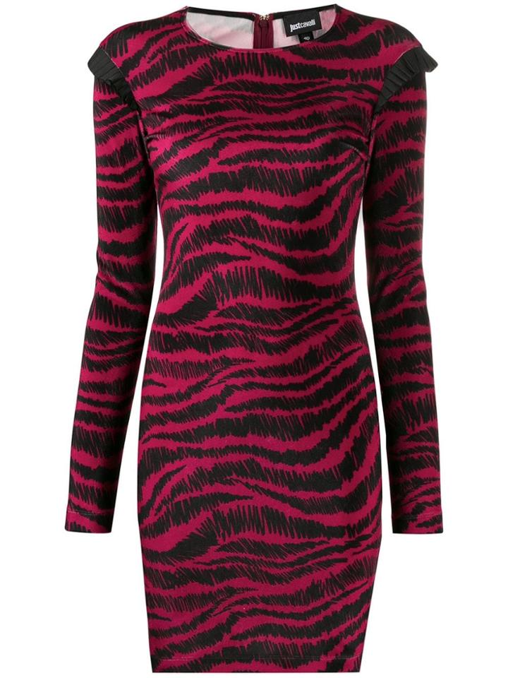 Just Cavalli Scribble Print Dress - Pink