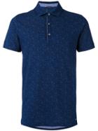 Paul & Shark - Floral Embroidered Polo Shirt - Men - Cotton - Xl, Blue, Cotton
