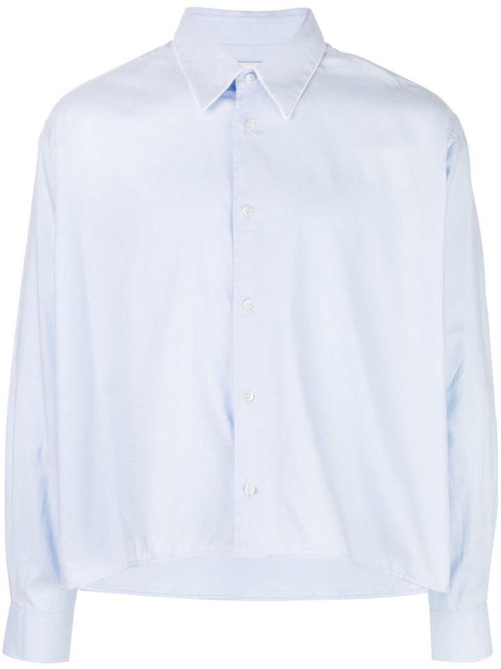 Second/layer Simple Shirt - Blue